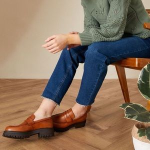Monsoon Chunky Leather Loafer